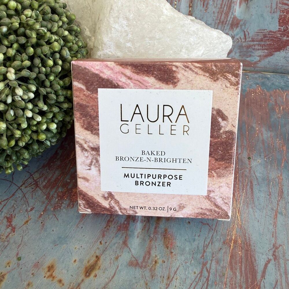 NIB Laura Geller Baked Bronze-N-Brighten Multipurpose Bronzer 0.32 oz / 9 g